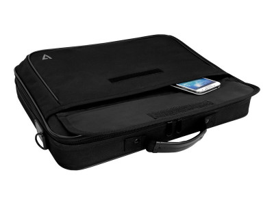 V7 : SACOCHE LAPTOP 16IN ESSENTIAL NOIR FRONTLOAD