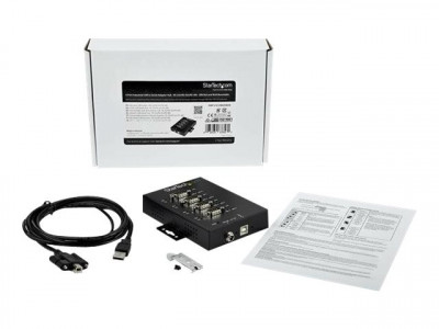 Startech : INDUSTRIAL USB TO RS232/422/485 SERIAL ADAPTER - 4-PORT