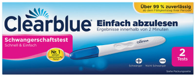 test de grossesse Clearblue 