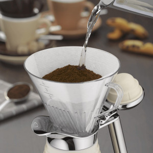 ALFI arôme de filtre à café plus, porcelaine, blanc