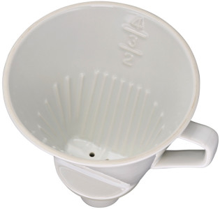 ALFI arôme de filtre à café plus, porcelaine, blanc