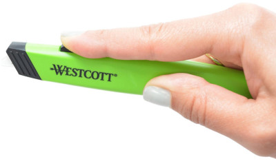 WESTCOTT Cutter lame céramique: 31 mm, vert