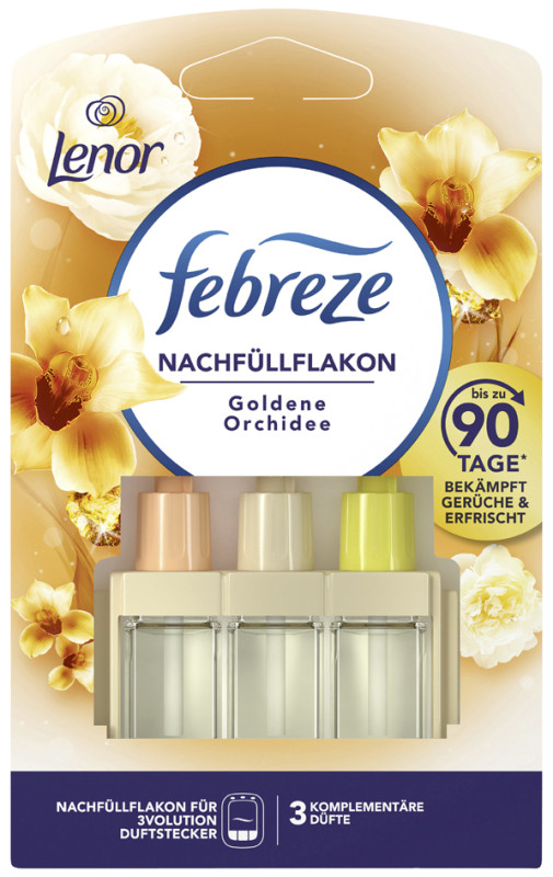 Febreze 3Volution 6 X Prises de Parfum - Réglable - pour Febreze