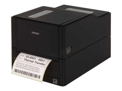 CITIZEN : CL-E321 PRINT BC CUTTER LAN USB SERIAL BLACK en PLUG