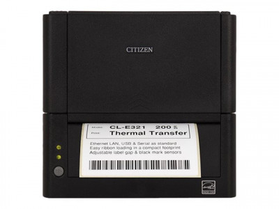 CITIZEN : CL-E321 PRINT LAN USB SERIAL BLACK en PLUG