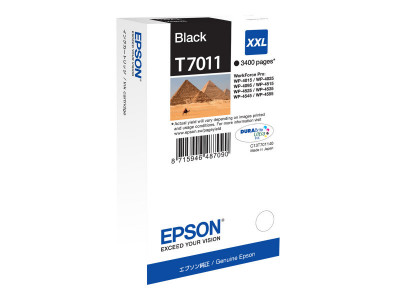 Epson : Cartouche encre XXL NOIR 3.4K WP4000/4500 SERIES