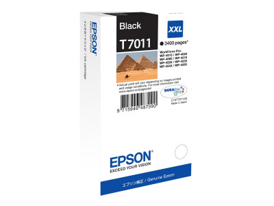 Epson : Cartouche encre XXL NOIR 3.4K WP4000/4500 SERIES