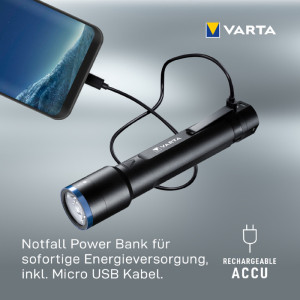 VARTA lampe de poche haut de gamme « NUIT COUTEAU F30R »