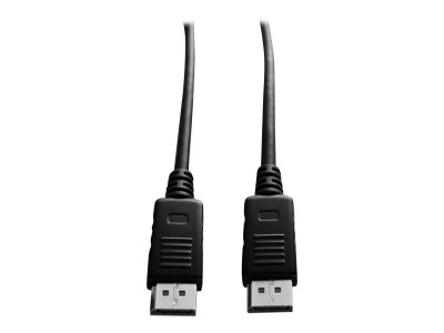 V7 : DISPLAYPORT 2 DISPLAYPORT cable DP 2 DP BLACK 1.8M cable 4K OUT
