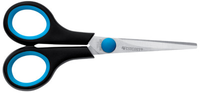 ciseaux Westcott Easy Grip, longueur: 130 mm, Gauchers