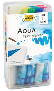 KREUL Marqueur Aqua Paint SOLO Goya, Powerpack XXL