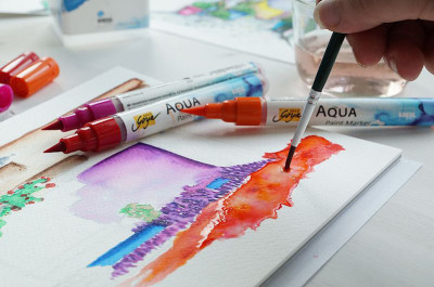 KREUL Marqueur Aqua Paint SOLO Goya, Powerpack XXL