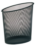 ALBA Corbeille à papier Mesh, en fil d'acier, 18 litres,gris ALBA Corbeille à papier Mesh, en fil d'acier, 18 litres,gris