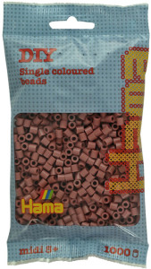 Hama Bügelperlen midi, nougat, dans le sac