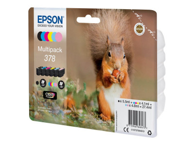 Epson : MULTIpack 6-Couleurs 378 CLARIA Photo encre HD