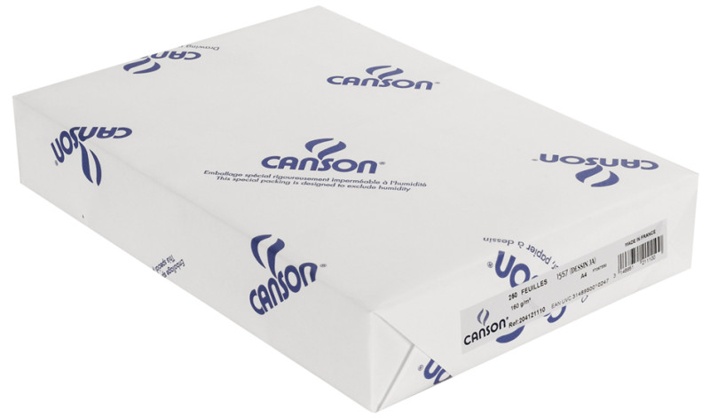 Papier à dessin JA Canson 200 g/m²