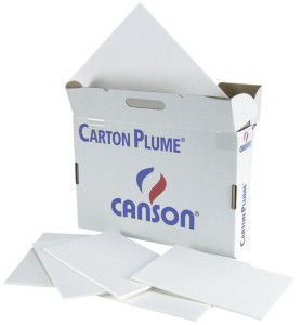 CANSON Carton Plume, 500 x 700 mm, noir