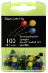 EXACOMPTA broches de marquage, Taille: 4 mm, couleurs assorties EXACOMPTA broches de marquage, Taille: 4 mm, couleurs assorties