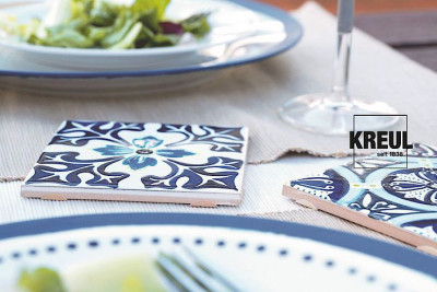 le verre et la porcelaine KREUL couleur classique, le bleu de cobalt, 20 ml