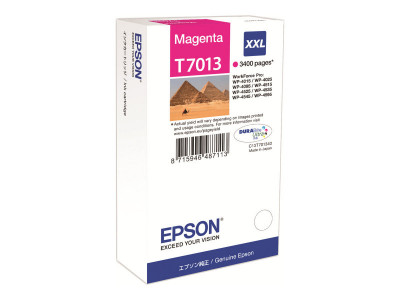 Epson : Cartouche encre XXL MAGENTA 3.4K WP4000/4500 SERIES