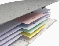 EXACOMPTA Intercalaires Premium, 105 x 240 mm, rose EXACOMPTA Intercalaires Premium, 105 x 240 mm, rose