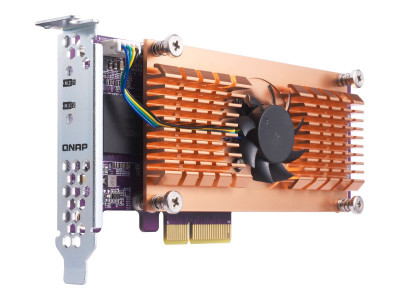 Qnap : DUAL M.2 22110/2280 SATA SSD EXPANSION card (PCIE GEN2 X2)