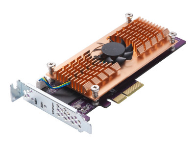 Qnap : DUAL M.2 22110/2280 SATA SSD EXPANSION card (PCIE GEN2 X2)