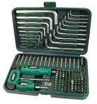 BRÜDER MANNESMANN Jeu d'embouts, 139 pièces, boîte BRÜDER MANNESMANN Jeu d'embouts, 139 pièces, boîte