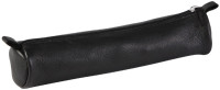 Clairefontaine Trousse petite ronde, cuir, noir Clairefontaine Trousse petite ronde, cuir, noir