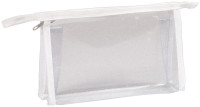 Clairefontaine Trousse rectangulaire, plastique, transparent