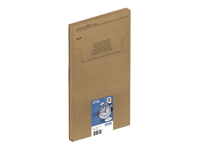 Epson 27XL - MultiPack 3 cartouches d'encre couleur Magenta-Jaune-Cyan 1 100 pages