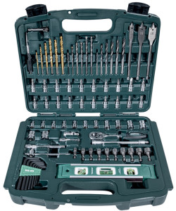 BROTHERS jeu d'outils MANNESMANN, 163 pièces, boîte à outils