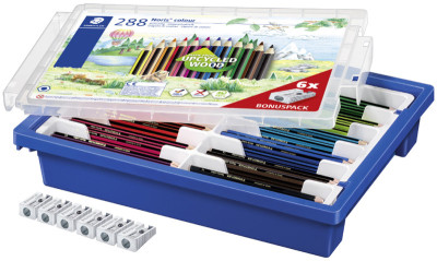 STAEDTLER Noris crayon de couleur, plastique 288er