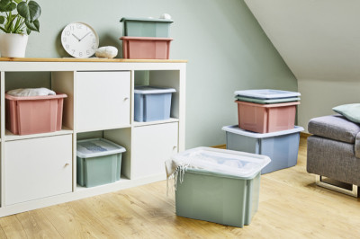 Emil boîte de rangement keeeper, 24 litres, naturellement