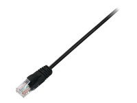 V7 : CABLE RJ45 CAT6 UTP NOIR 0 5M (100% cuivre)