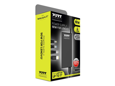 Port Technology : POWER SUPPLY 90 W - LENOVO - EU .