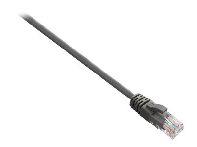 V7 : CABLE RJ45 CAT6 UTP GRIS 10M (100% cuivre)