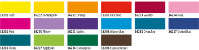 verre KREUL et la couleur de la porcelaine clair, violet, 20 ml