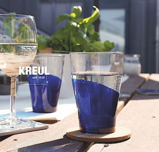 verre KREUL et la couleur de la porcelaine clair, brun expresso, 20 ml