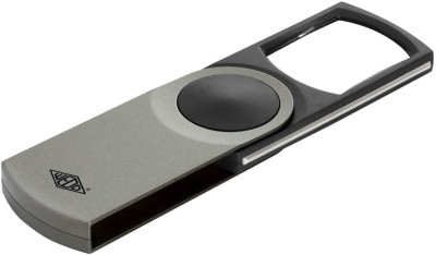 WEDO loupe rectangulaire balancer avec éclairage à LED, argent