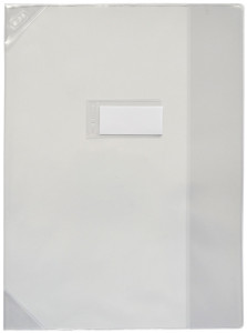 ELBA Protège-cahier STRONG LINE, A4, en PVC, incolore