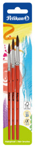 Pelikan Set de pinceaux, 3 pièces, assorti