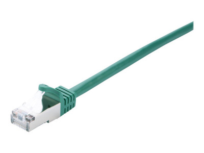 V7 : CABLE RJ45 CAT6 STP VERT 5M (100% cuivre blindé)