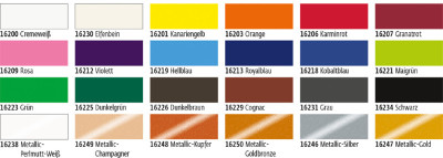 verre et porcelaine KREUL couleur classique, d'argent, 20 ml