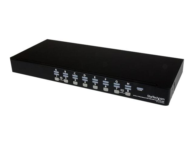 Startech Kit de commutateur KVM USB a montage sur rack 1U 16 ports avec OSD et CABLES