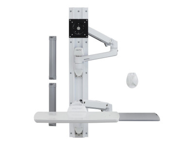 Ergotron : LX WALL MOUNT SYSTEM .