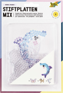 folia Plaques pour perles à repasser MONDE ANIMAL, assorti