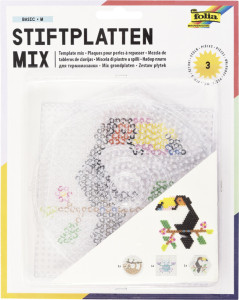 folia Plaques pour perles à repasser BASIC GRAND, assorti