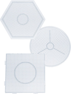 folia Plaques pour perles à repasser BASIC GRAND, assorti