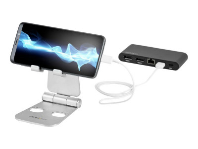 Startech : SMARTPHONE et TABLET STAND PORTABLE et FOLDABLE - ALUMINUM